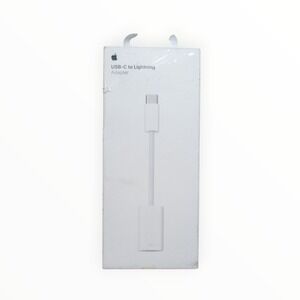 C1-O Apple USB-C to Lighting Adapter for Apple iPhone - White (Open‎ Box)